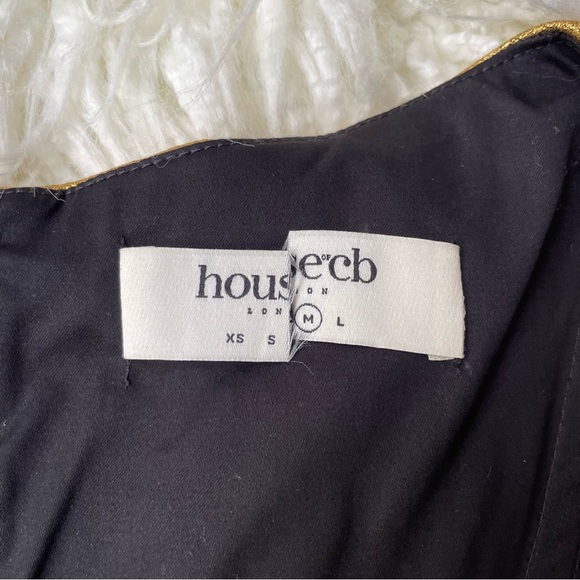 House of CB Karia Gold Crop Top - Picture 6 of 9